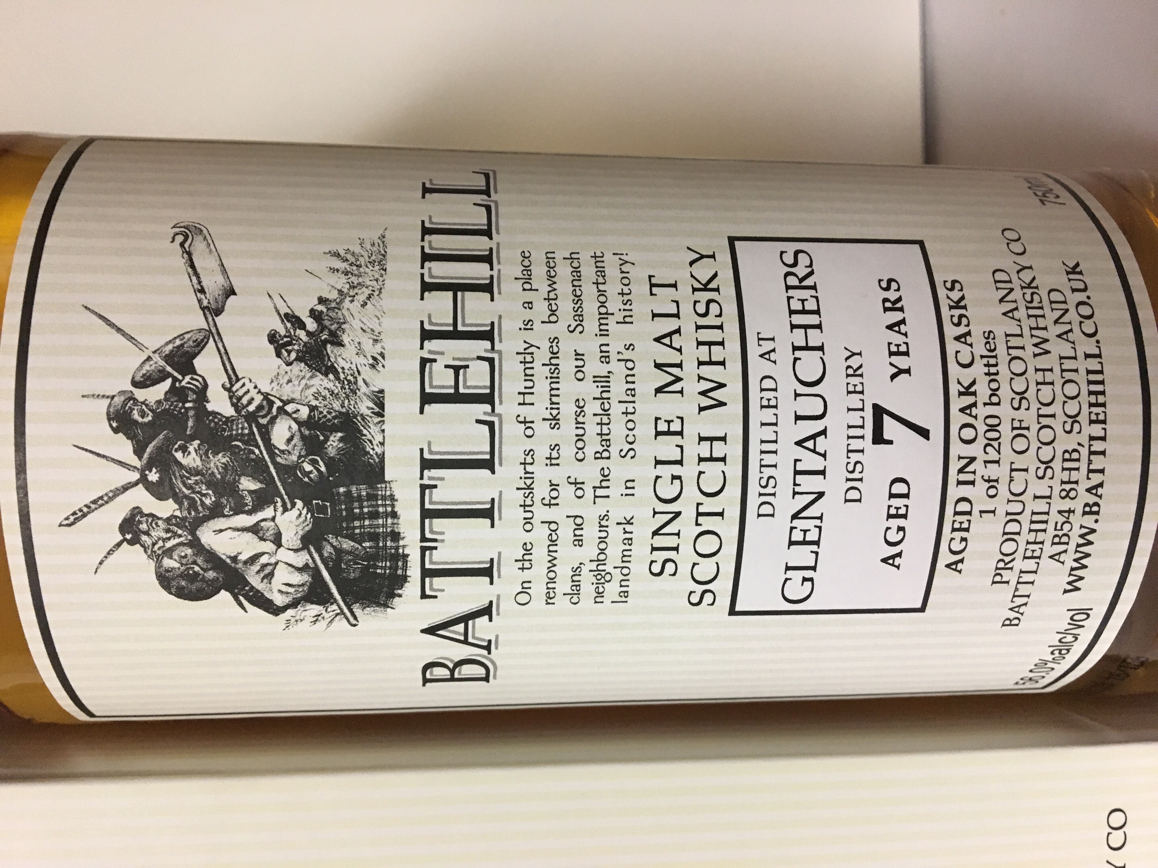 Glentauchers 7 Year - Battlehill (Duncan Taylor)