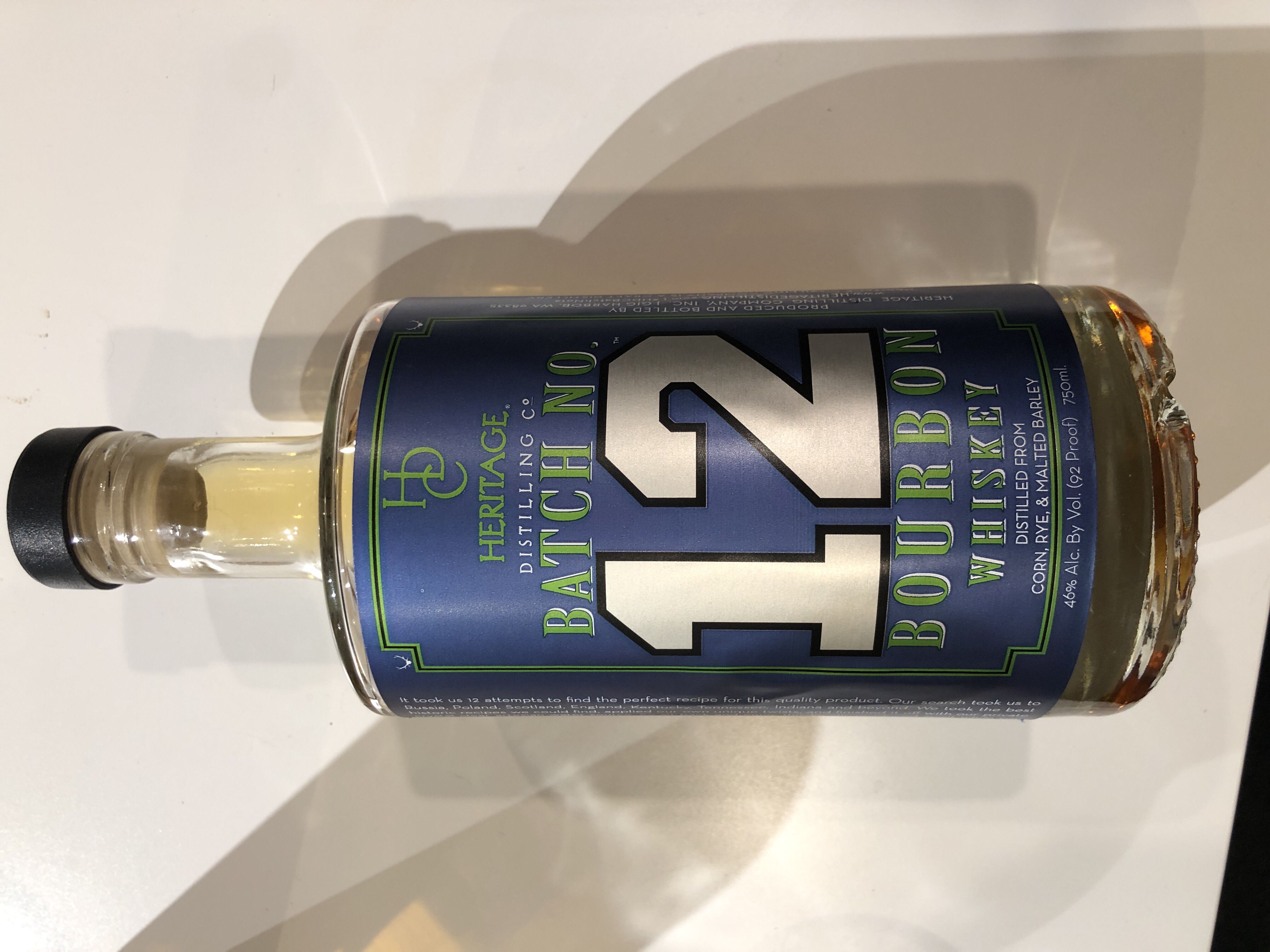 Heritage Distilling Batch No. 12 Bourbon