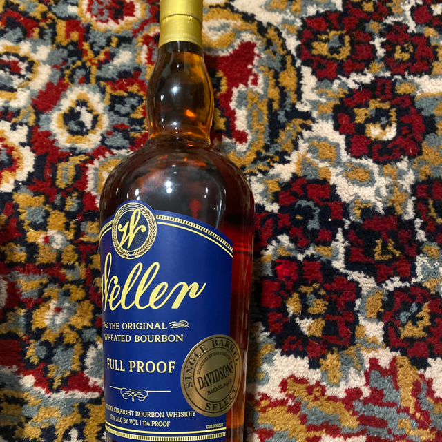Weller Full Proof Davidson's Single Barrel Pick # 429