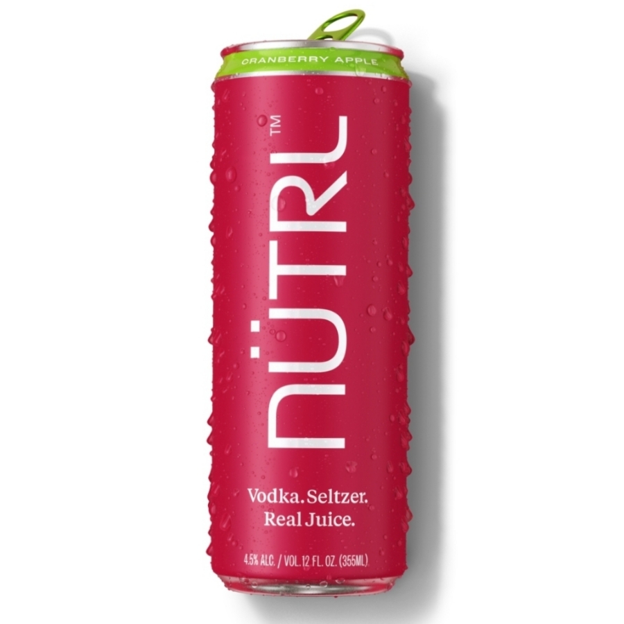 NÜTRL Vodka Seltzer - Cranberry Apple