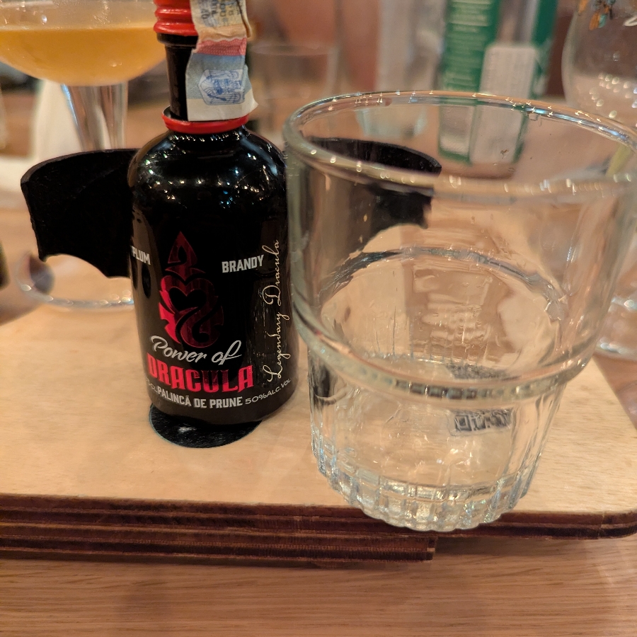 Power of Dracula - Palincā de Prune - Plum Brandy