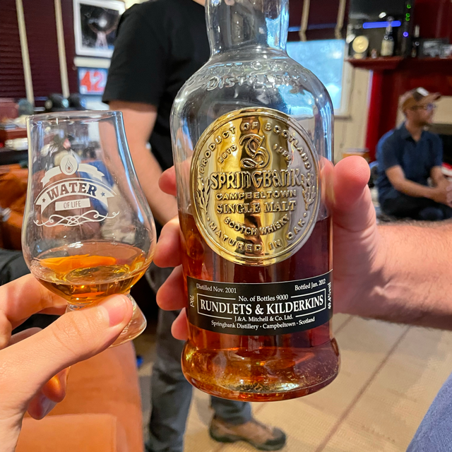 Springbank Rundlets and Kilderkins 10 Year