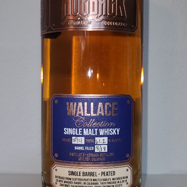 Hogback Wallace Collection single Barrel - Peated, Barrel #14