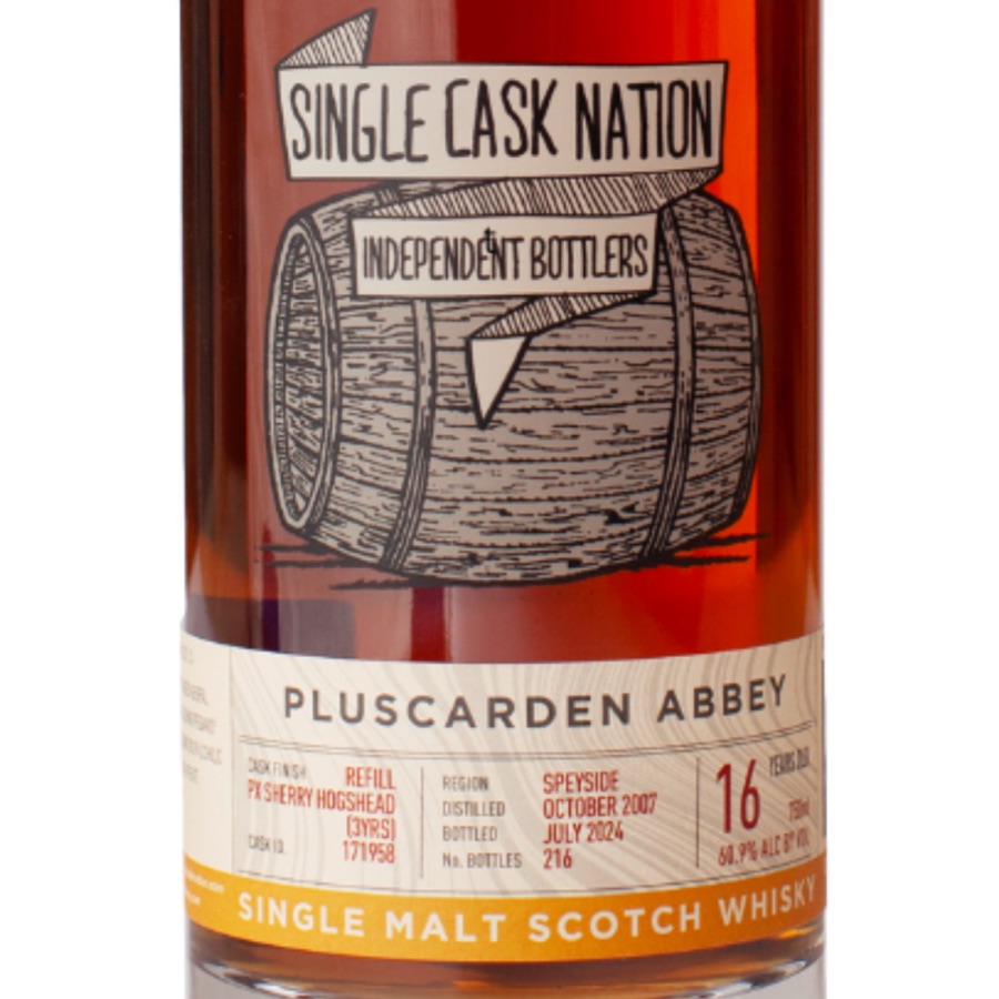 Pluscarden Abbey (Miltonduff) 2007 16 Year (Single Cask Nation)