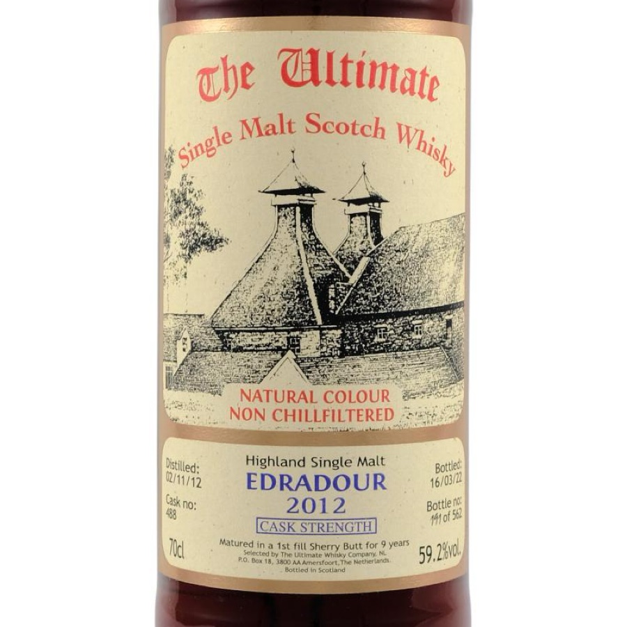 Edradour 2012 9Y cask #488 (The Ultimate)