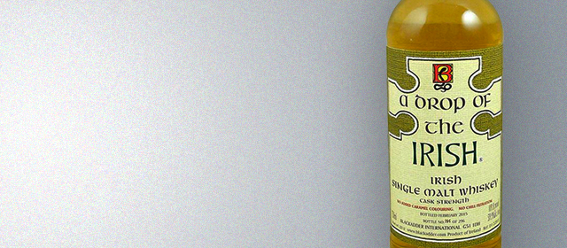 A Drop of the Irish Sherry Cask Finish (Blackadder)