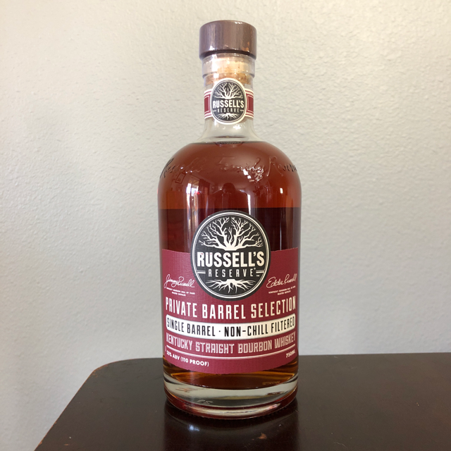 Russell's Reserve Private Barrel Selection #20-0348 Farmington Liquor