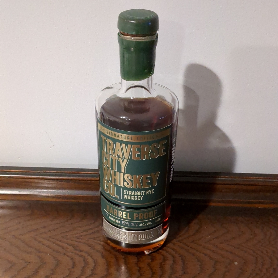 Traverse City Rye Barrel Proof Single Barrel N14-335