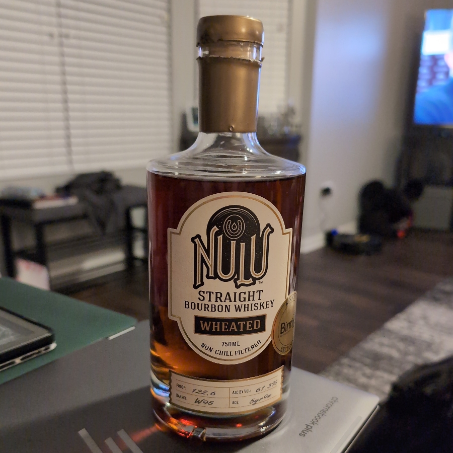 Nulu Wheated Bourbon Single Barrel W95 Binny's Handpicked