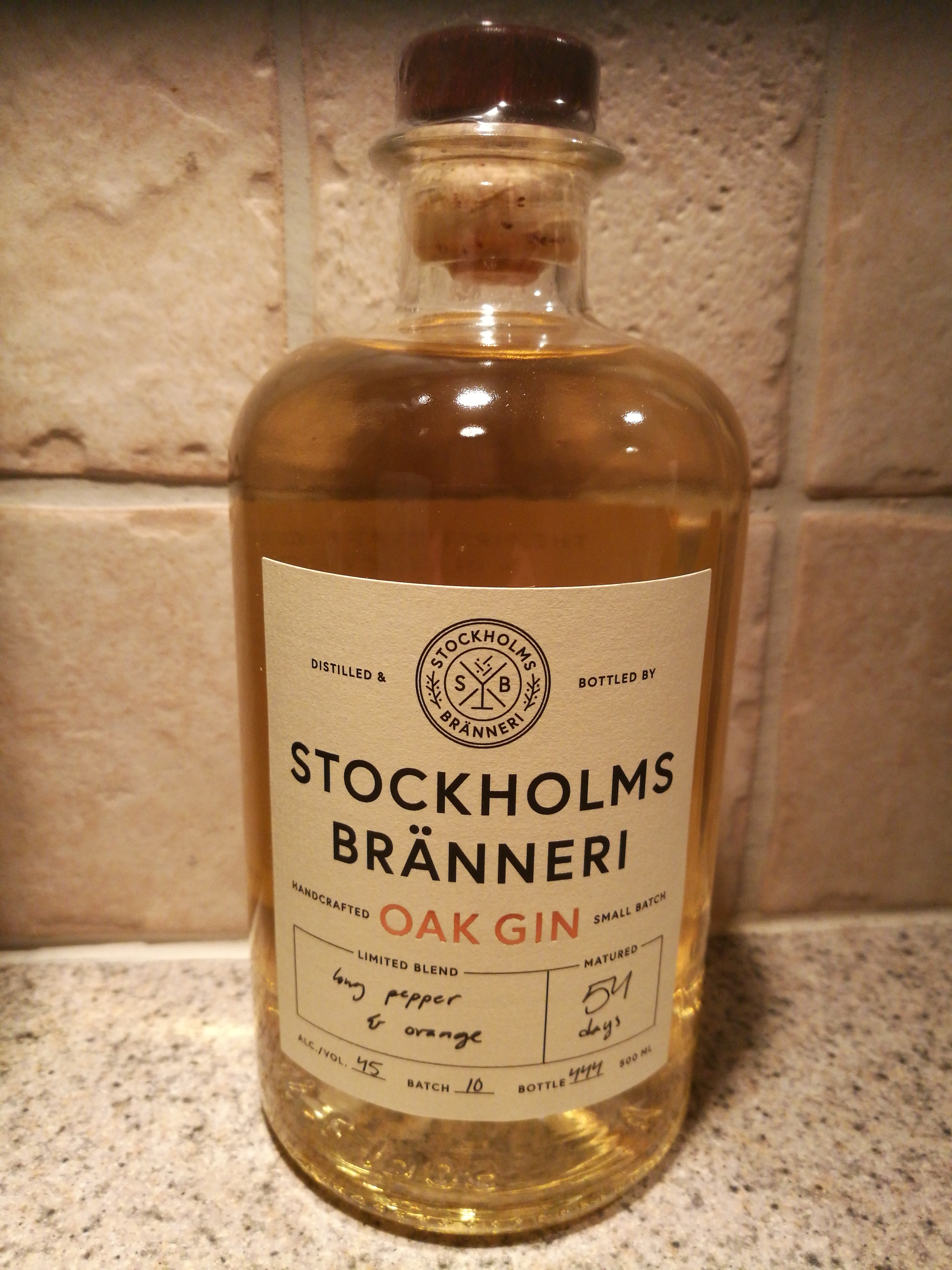 Stockholms Bränneri Oak Gin