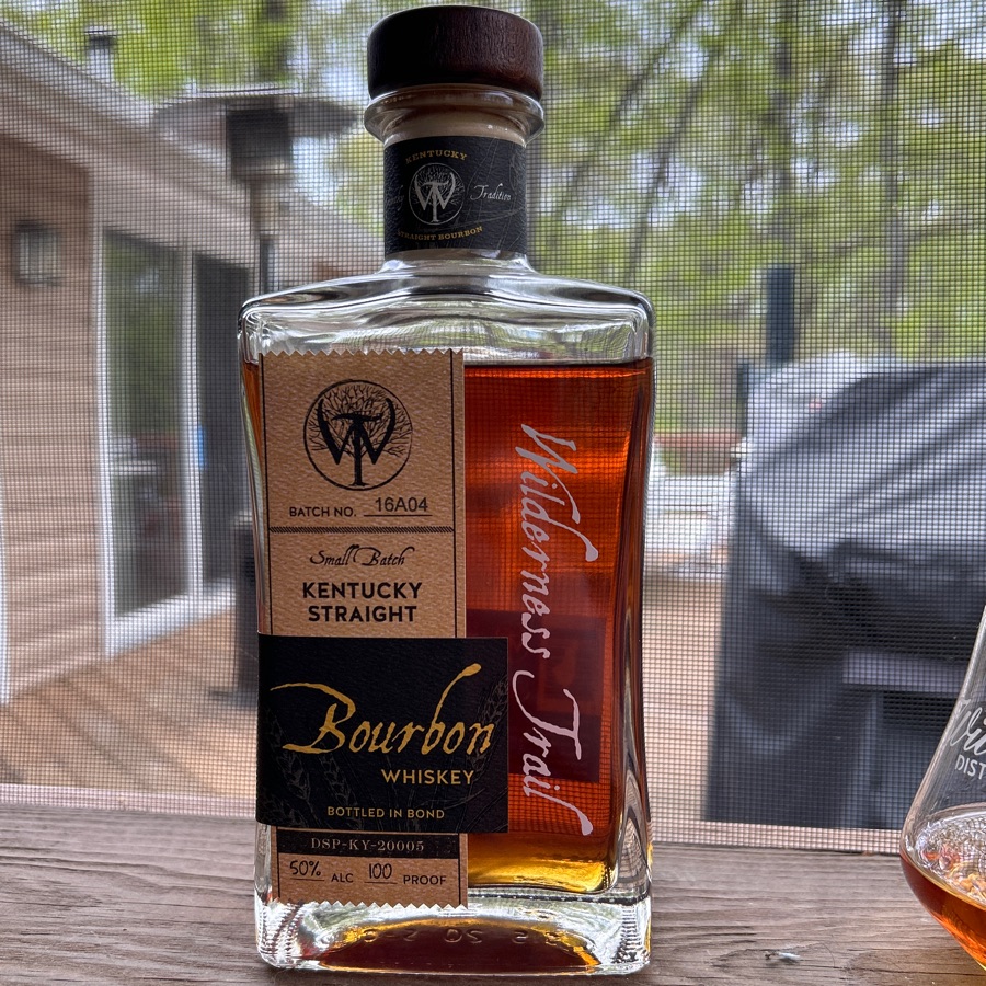 Wilderness Trail Kentucky Straight Bourbon Whiskey Bottled in Bond - Batch 16A04