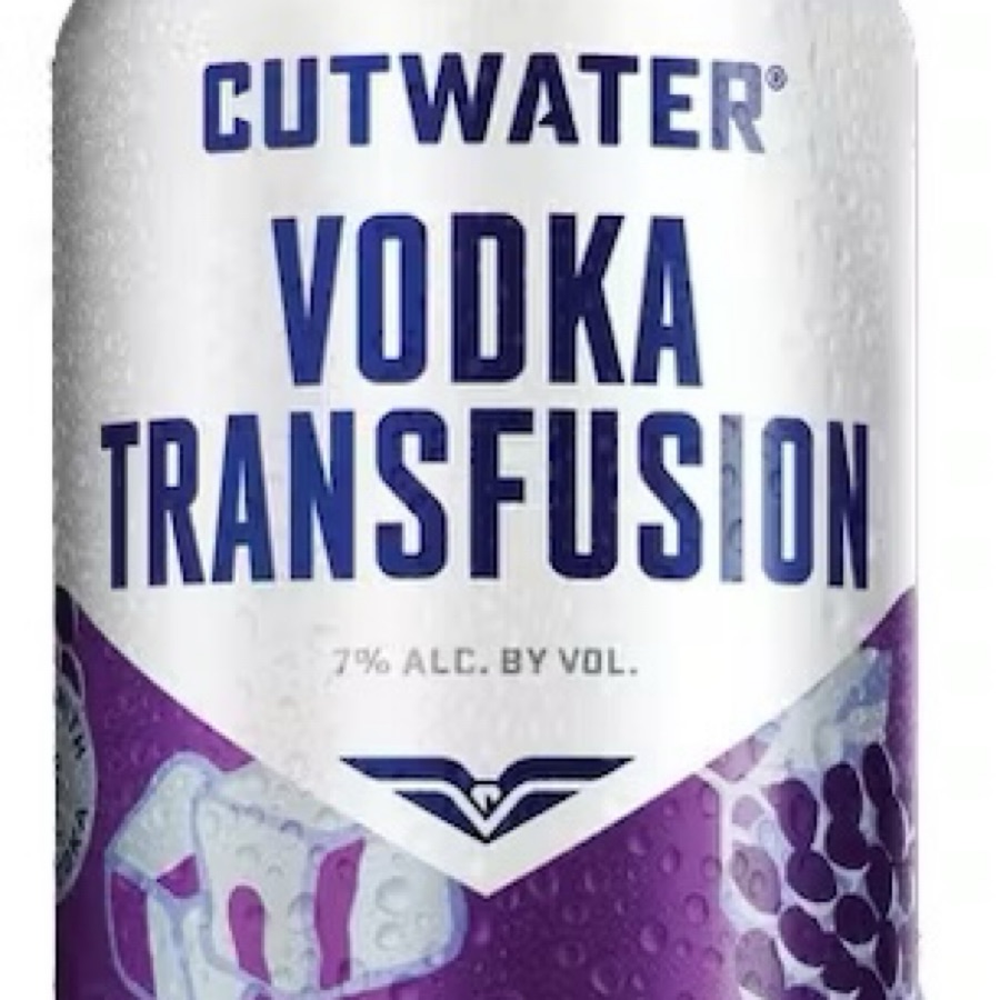 Cutwater Grape Vodka Transfusion