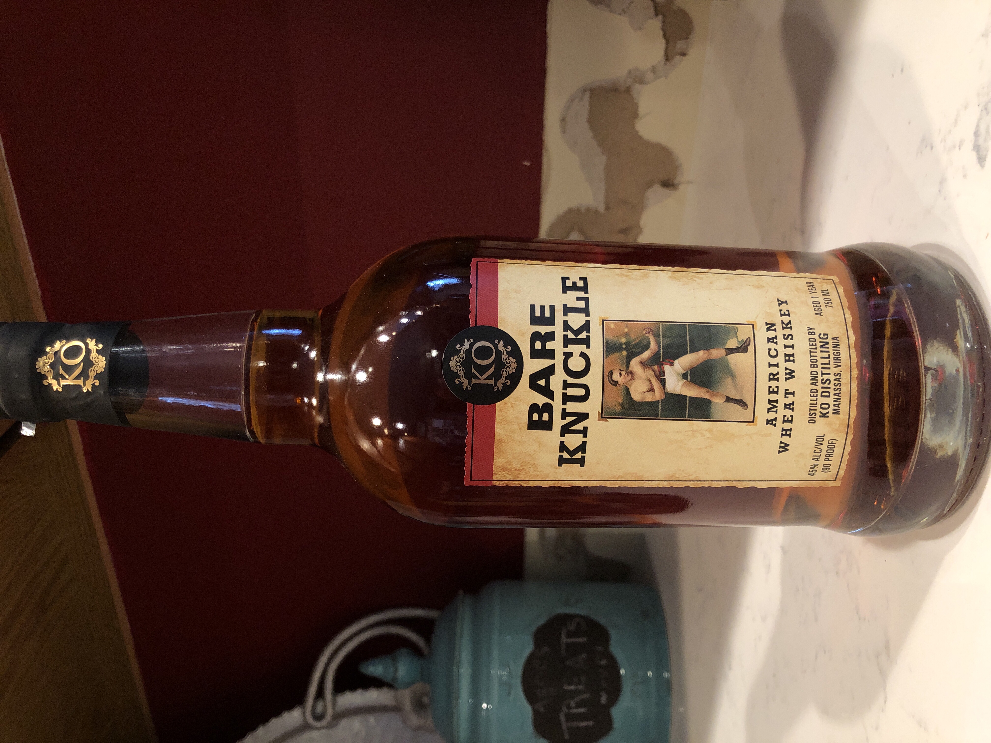 Bare Knuckle American Wheat Whiskey