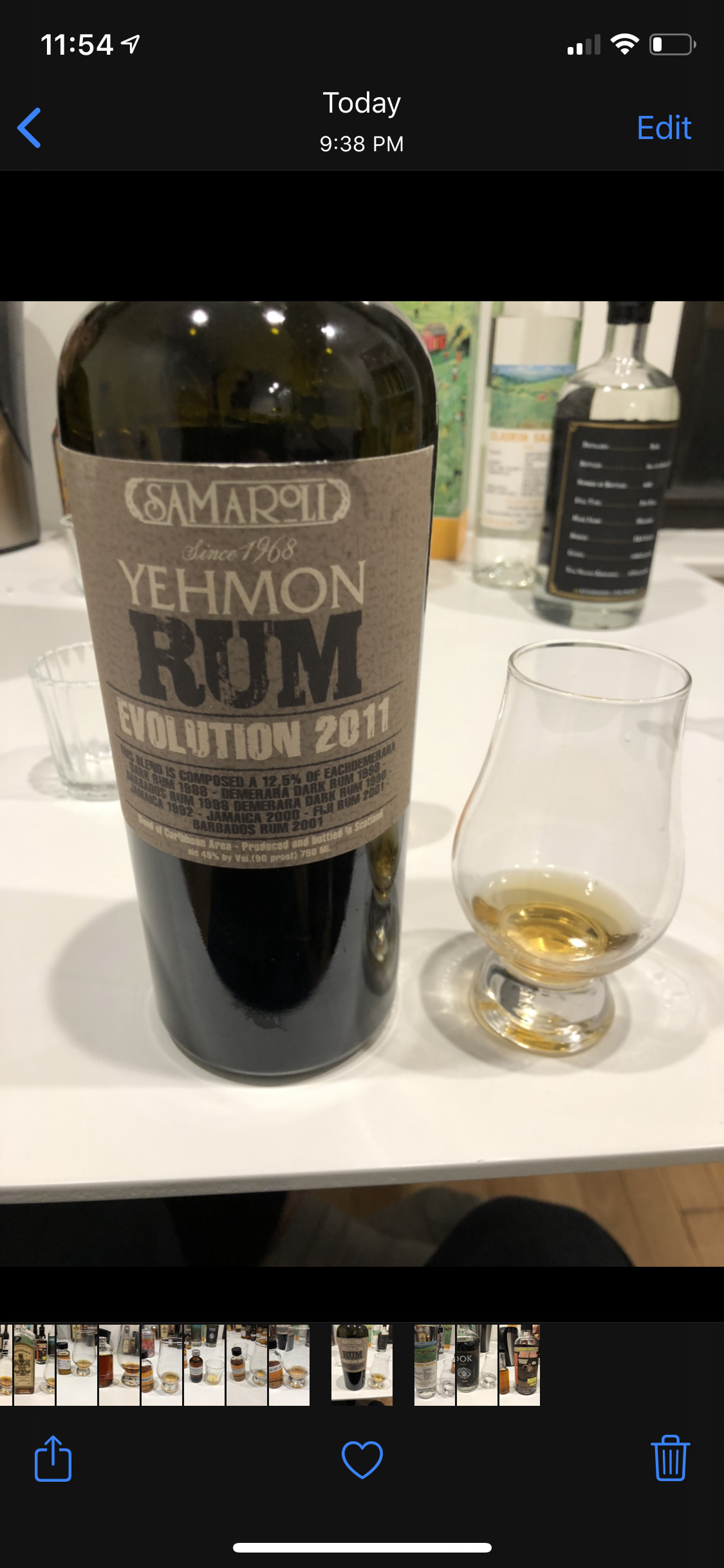Samaroli Yehmon Rum 2011