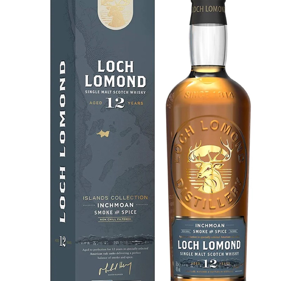 Loch Lommon Inchmoan Smoke and Spice Aged 12 Years