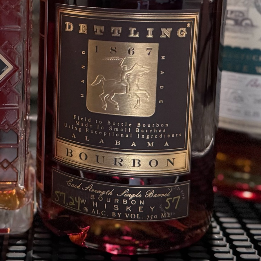 Dettling Cask Strength Single Barrel Bourbon (57 Months)