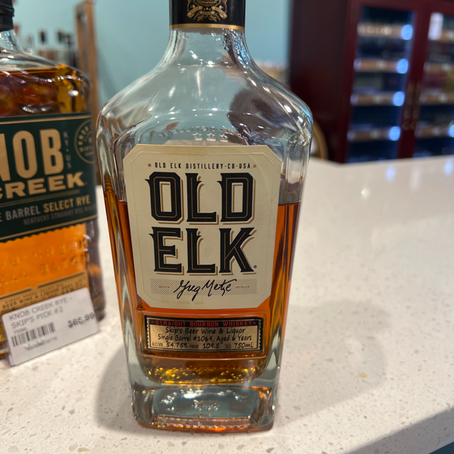 Old Elk (Skip's Liquor Pick Single Barrel # 1069)