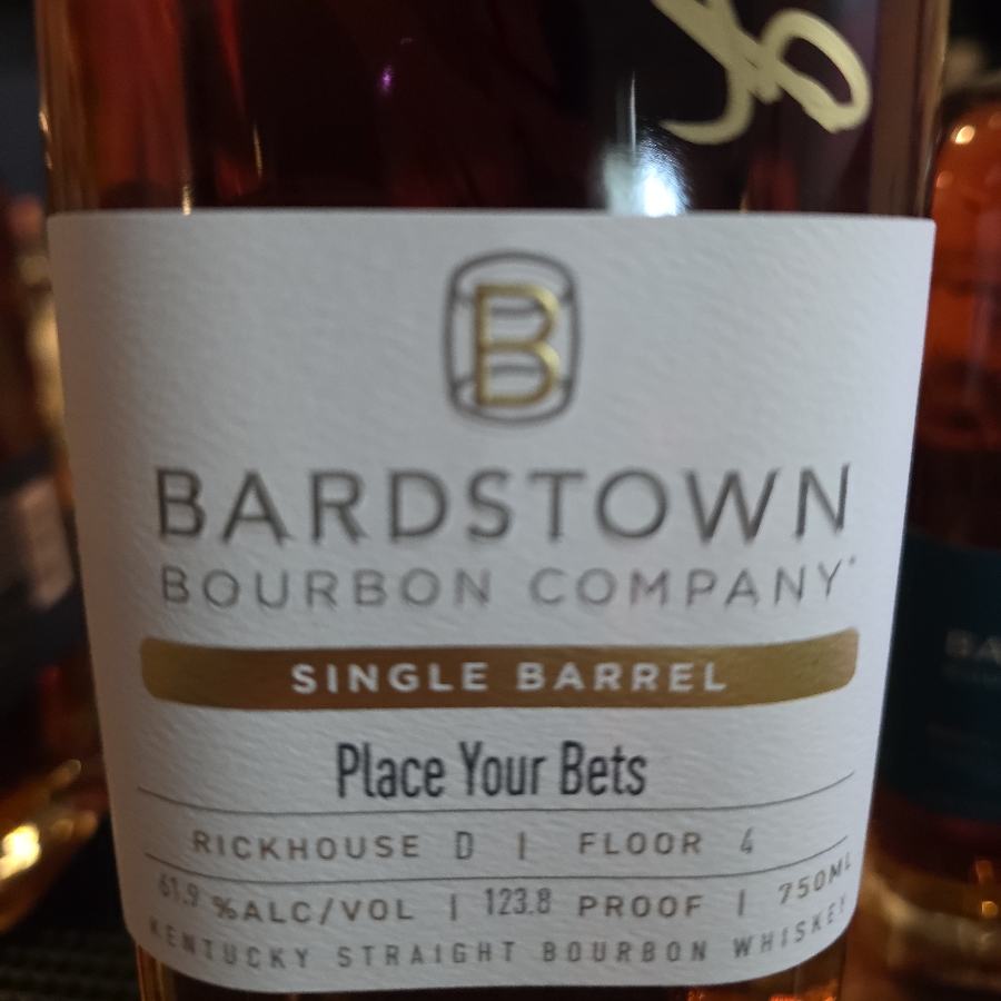 Bardstown Single Barrel (Place Your Bets)