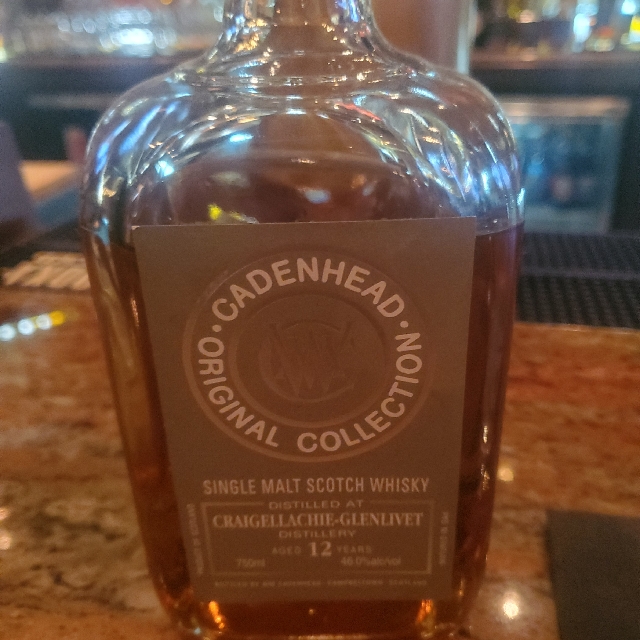 Craigellachie-Glenlivet 12 (Cadenhead Original Collection)