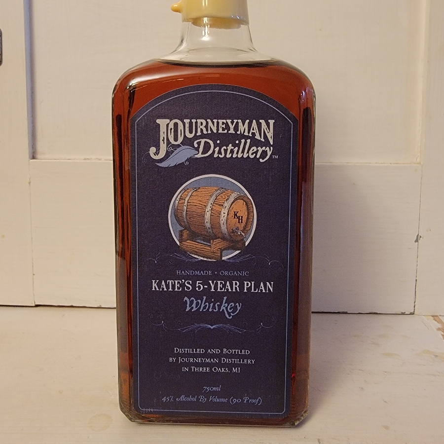 Journeyman Distillery Kate's 5 Year Plan