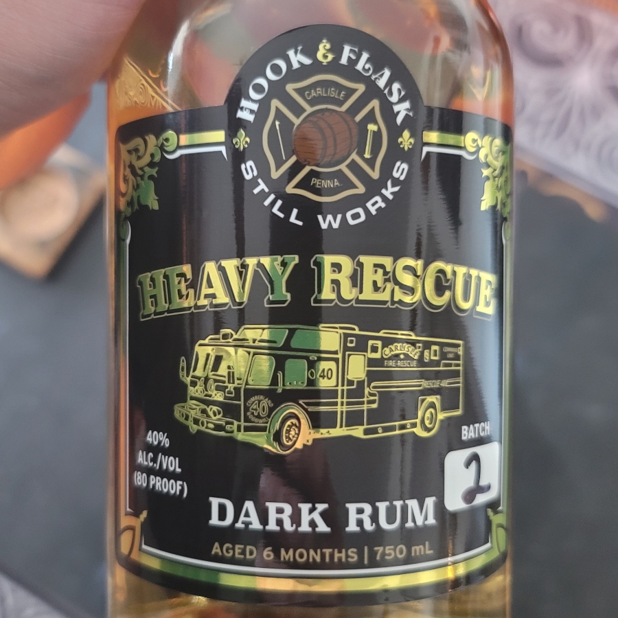 Hook & Flask Still Works Heavy Rescue Dark Rum