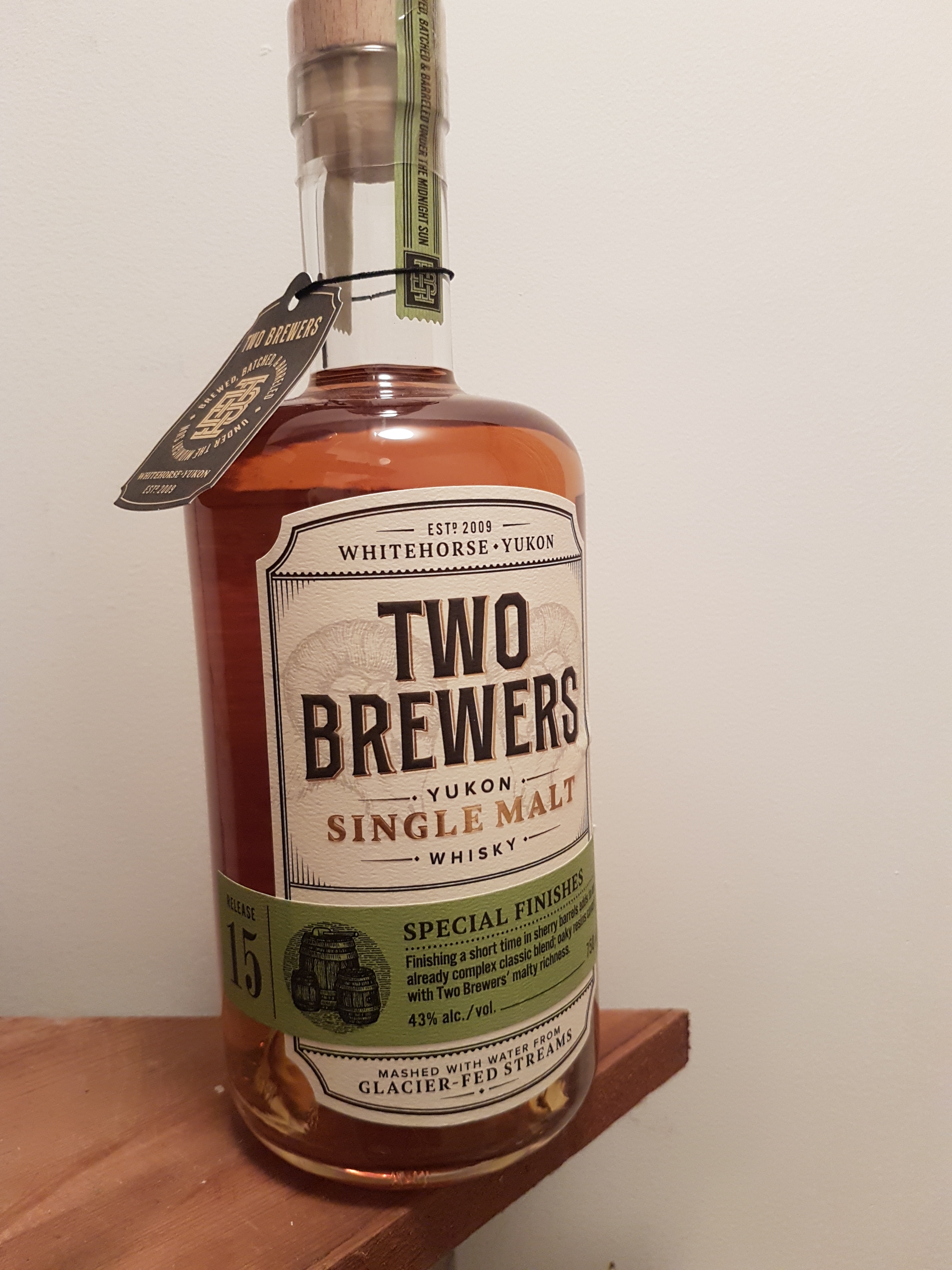 Two Brewers Single Malt Special Finish release 15