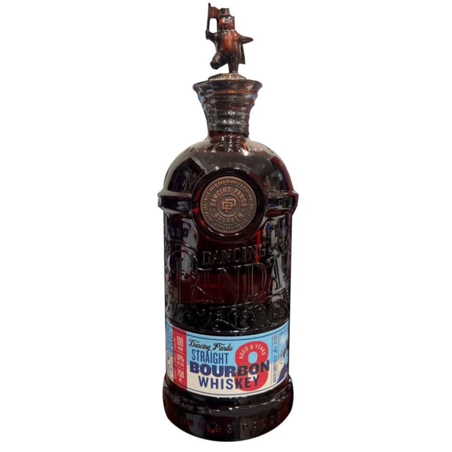 Dancing Panda Straight Bourbon Whiskey - 8 Year