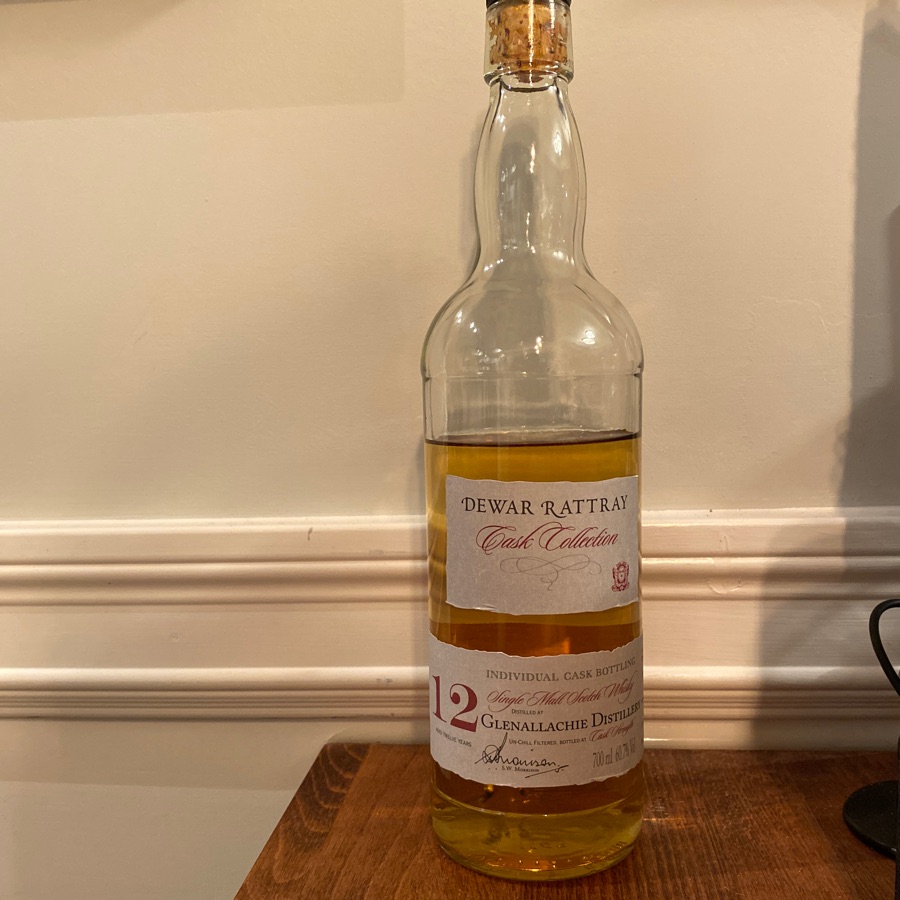 Glenallachie 12 year Cask Strength - Dewar Rattray Cask Collection