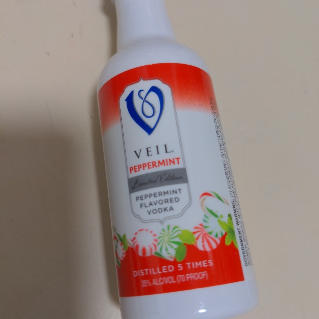 Veil peppermint vodka