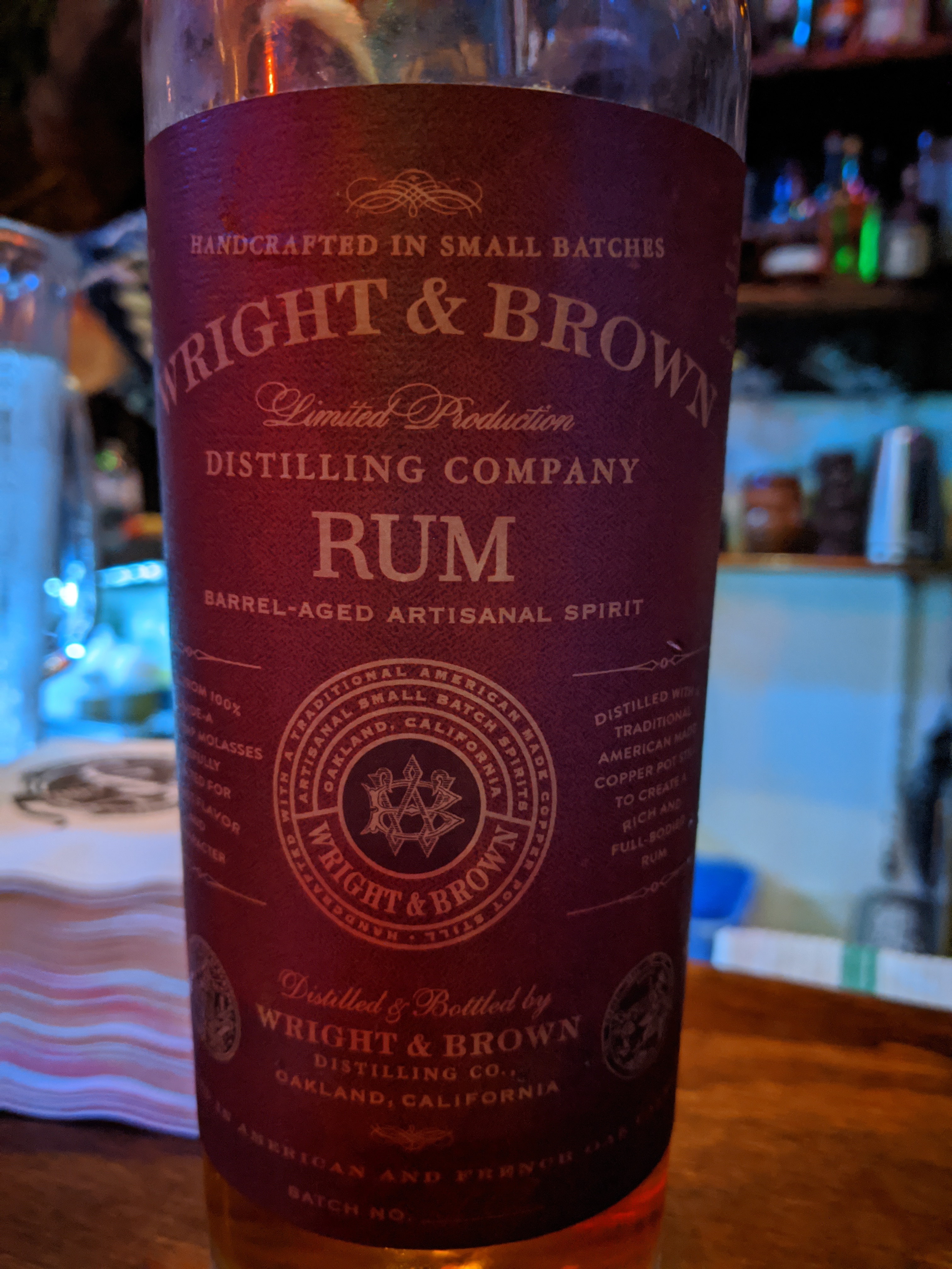 Wright & Brown Rum