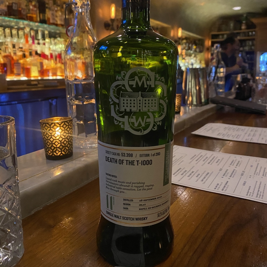 Death of T-1000, Caol Ila 11 yr refill