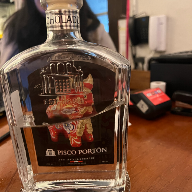 Pisco Portón Acholado