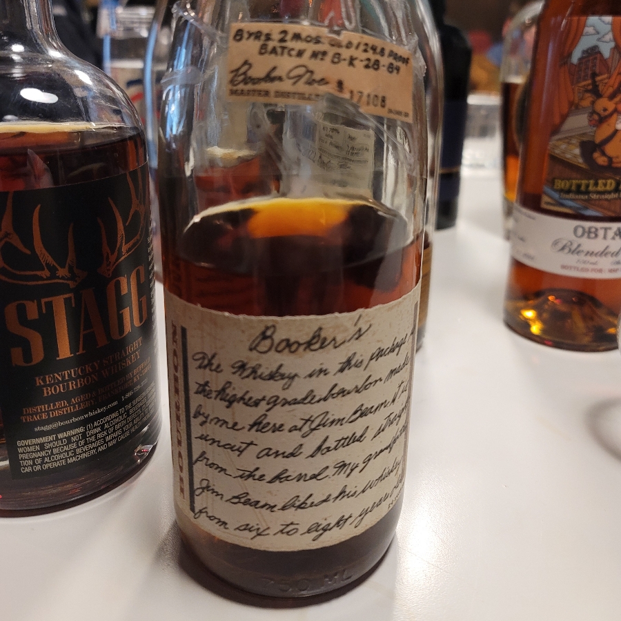 Bookers Bourbon BK-28-84 124.6 Proof