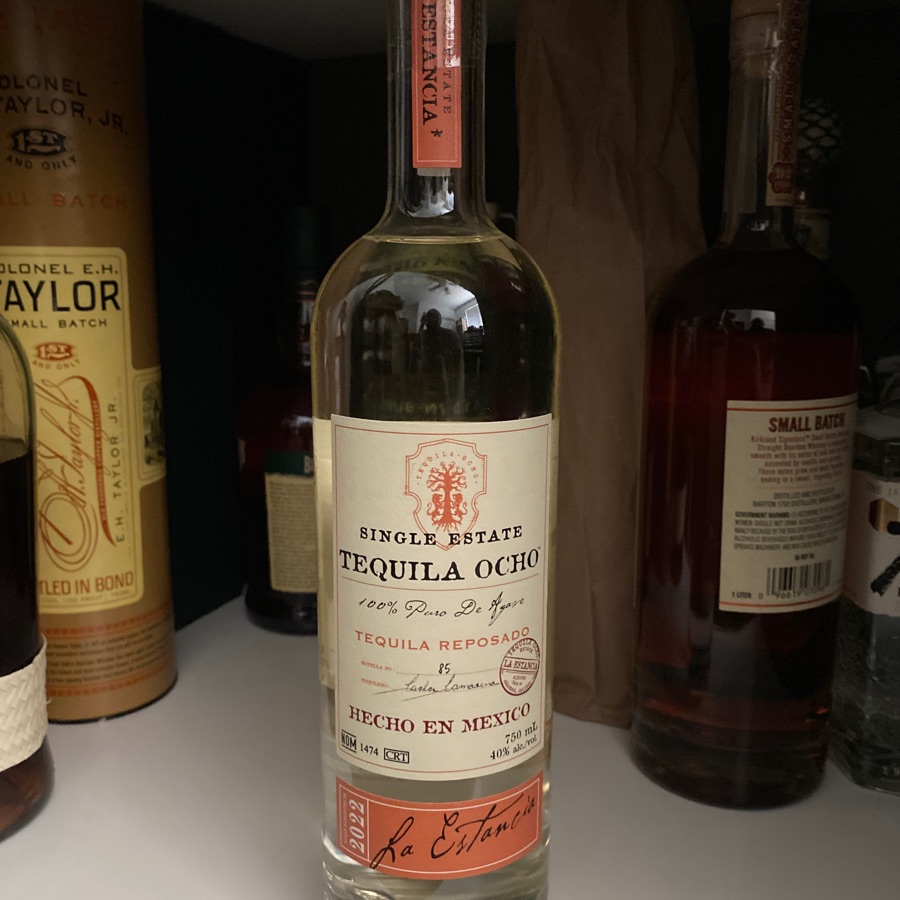Tequila Ocho Reposado La Estancia 2022