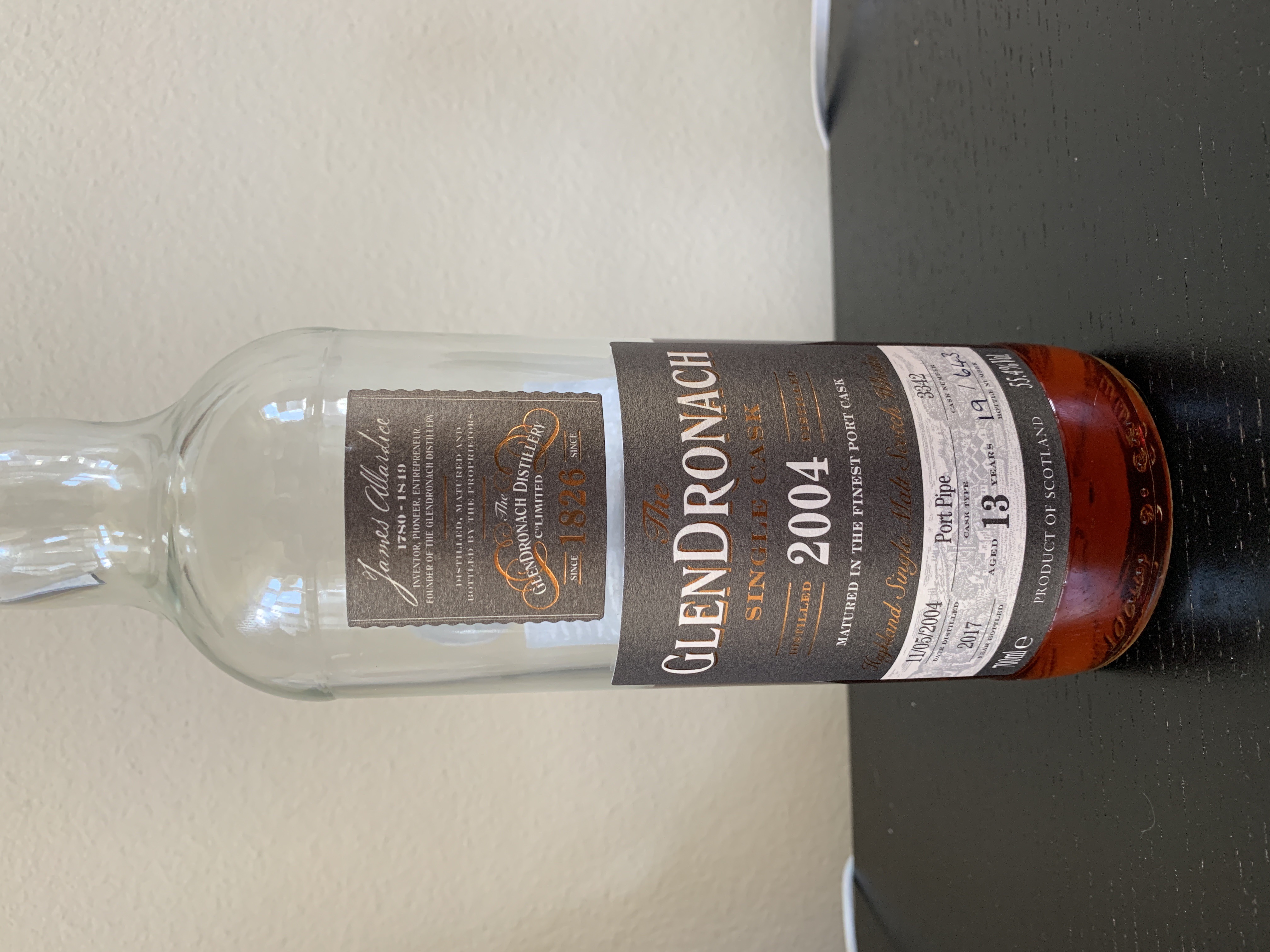 Glendronach 2004 13yr Single Cask #3342 Port Pipe