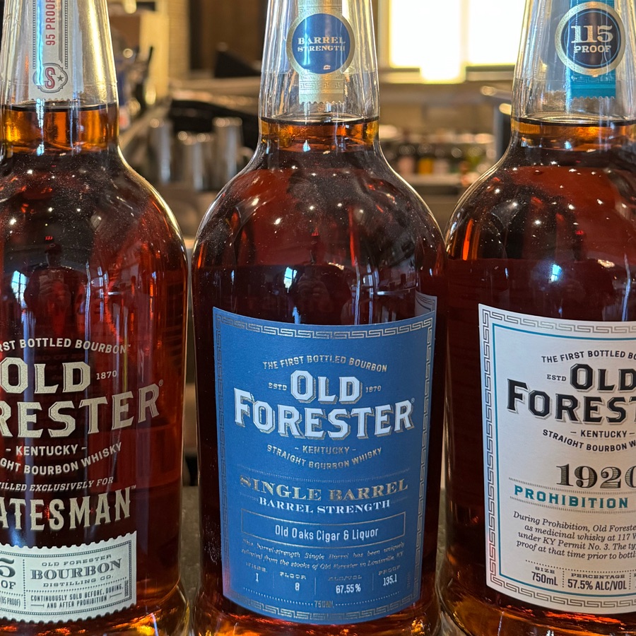 Old Forester Single Barrel Bourbon Barrel Strength (Old Oaks Barrel Pick)