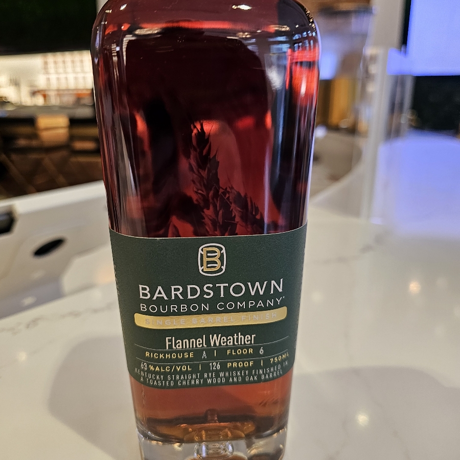 Bardstown Single Barrel Finish Private Selection Flannel Weather