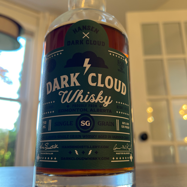 Hansen Distillery Dark Cloud Whisky