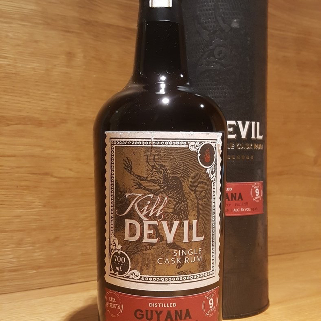 Diamond (Pot Still) 2008 9 Year Cask Strength Guyana Rum - Kill Devil (Hunter Laing)