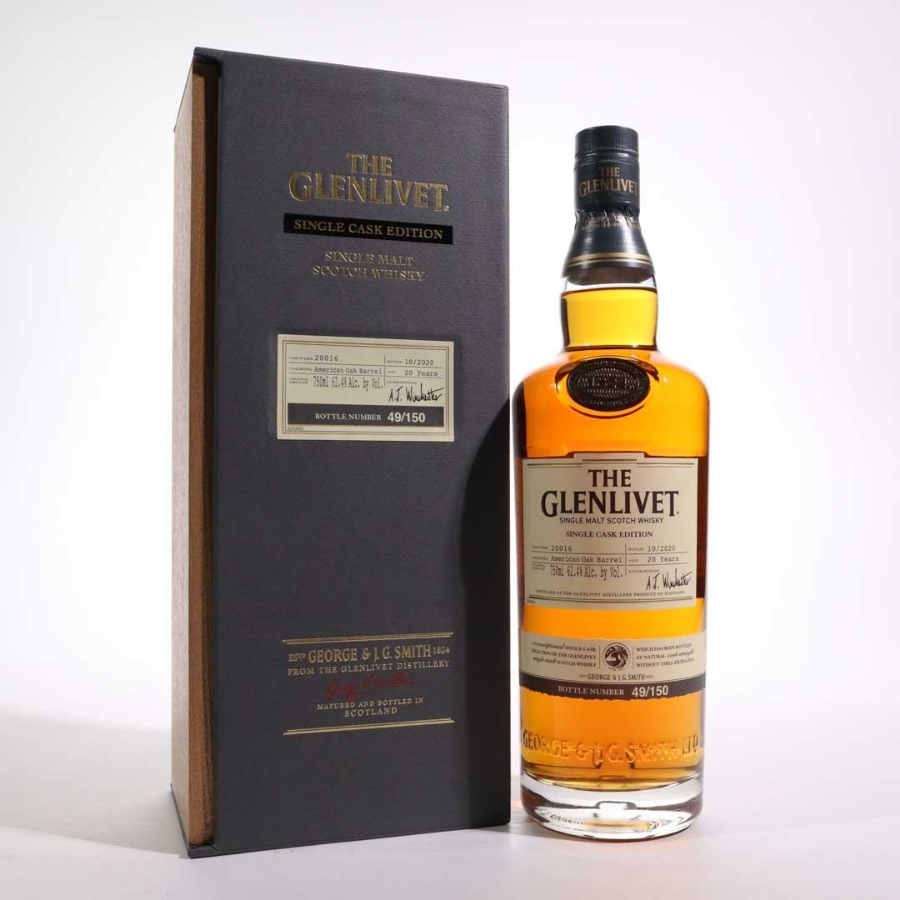 Glenlivet Single Cask Edition - American Oak Barrel - 20 Year