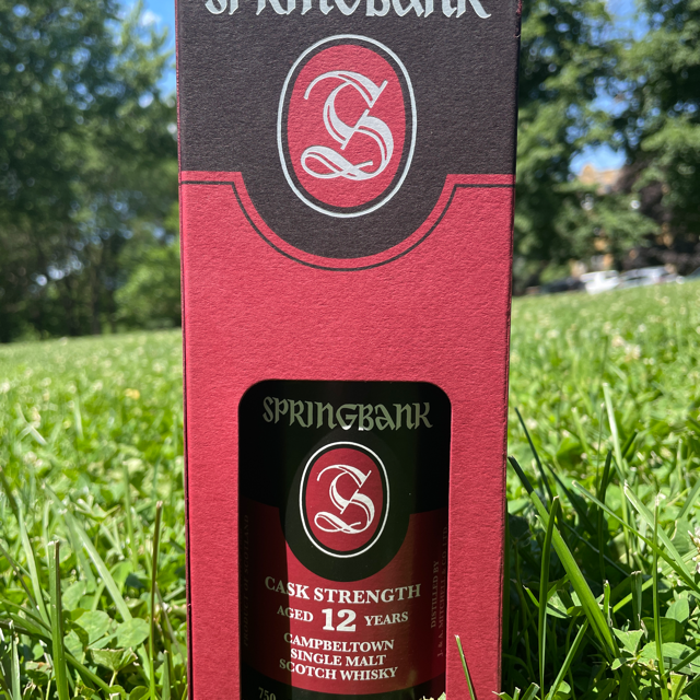 Springbank 12 years old cask strength batch 19