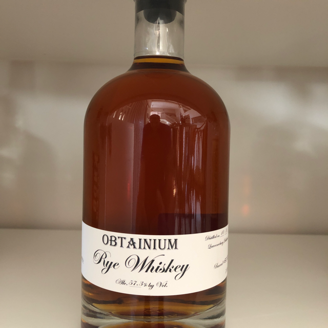 Obtainium Rye Whiskey