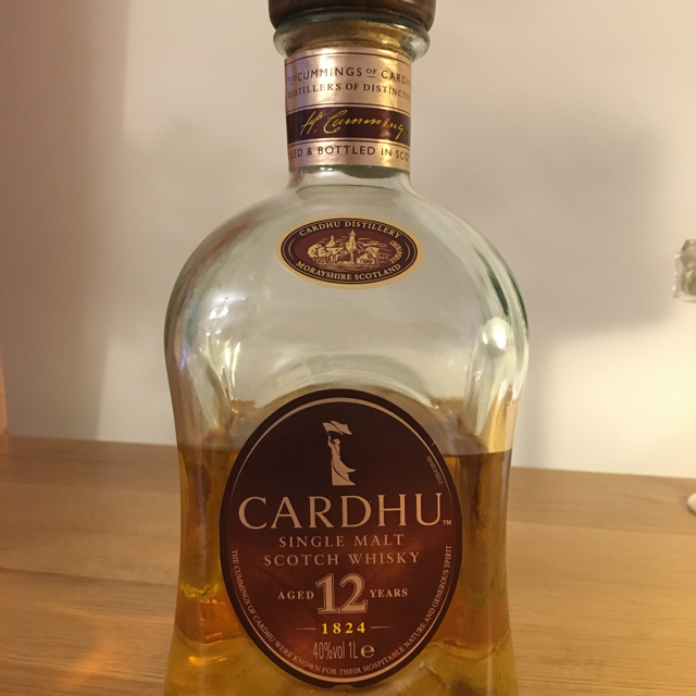 CARDAHU 12 single malt scotch whisky