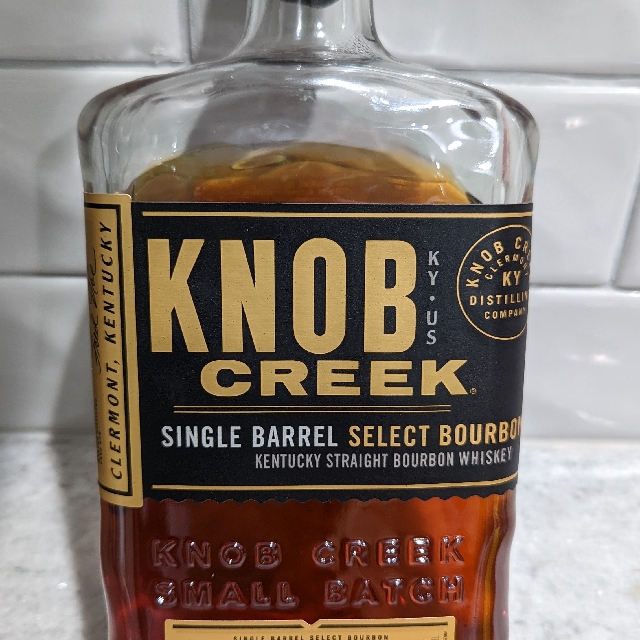 Knob Creek Single Barrel Select Bourbon Whiskey Thieves Selection 2022