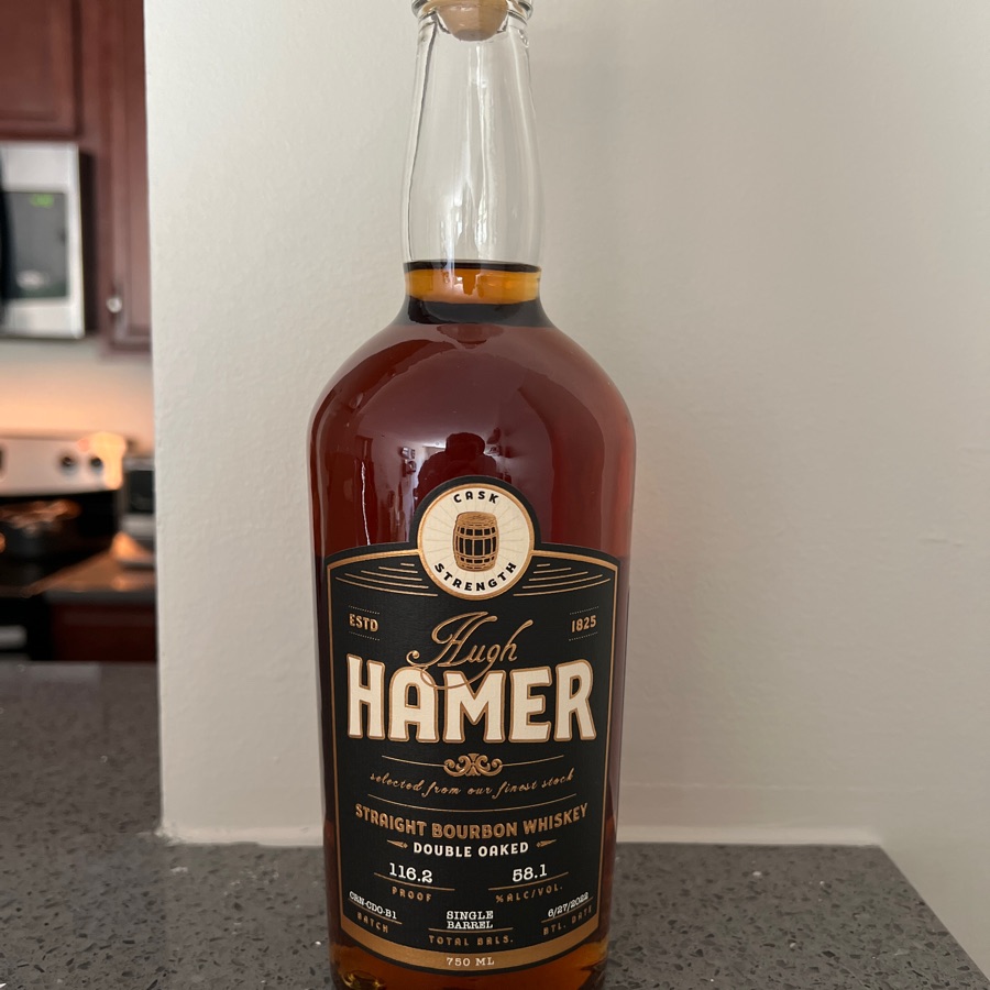 Hugh Hammer Double Oaked Crown Liquors SP