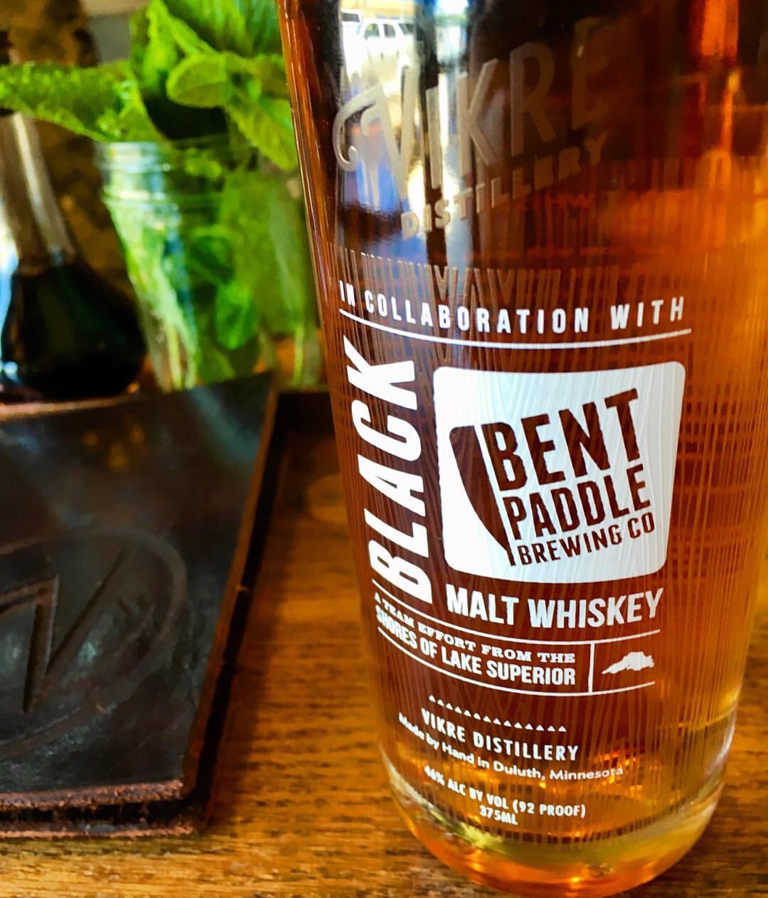 Vikre Bent Paddle Brewing Black Malt Whiskey