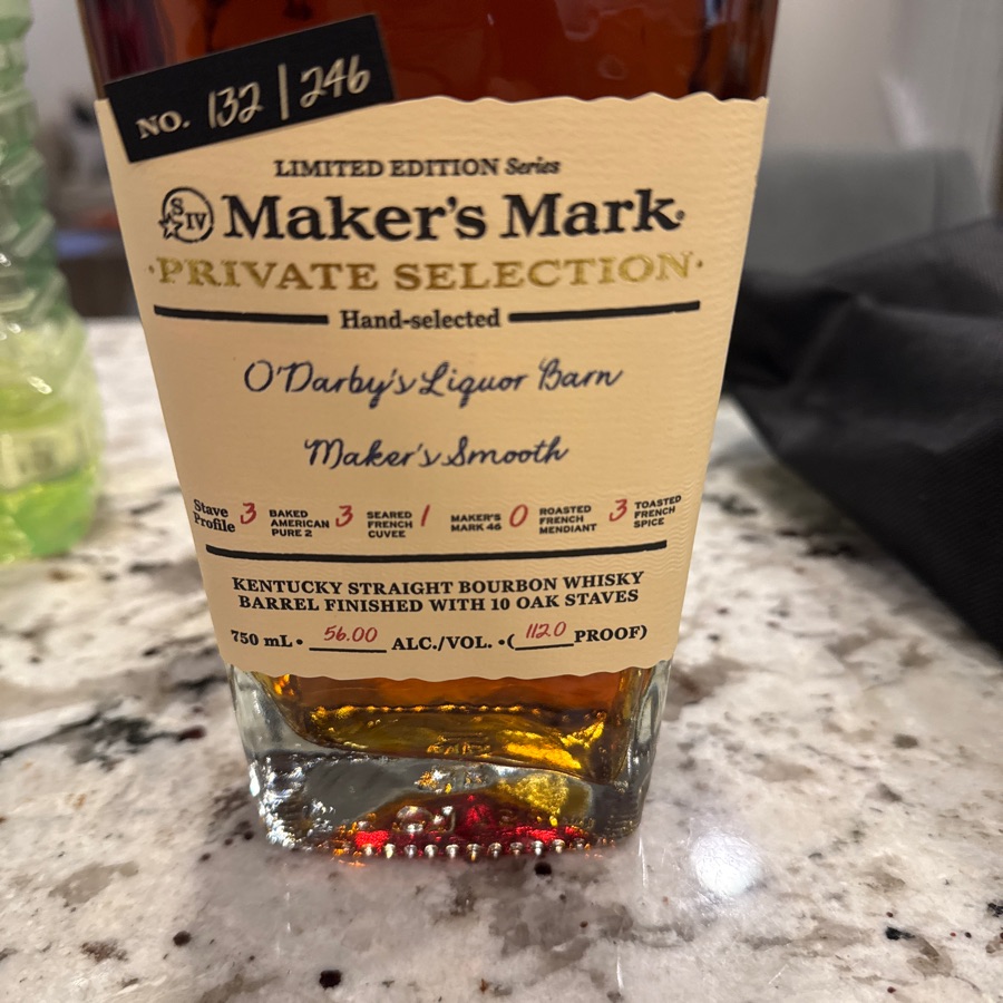 Maker's Mark Private Selection "Maker's Smooth"