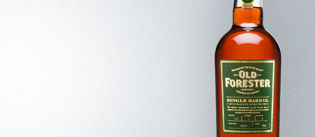 Old Forester Single Barrel Rye Barrel Proof