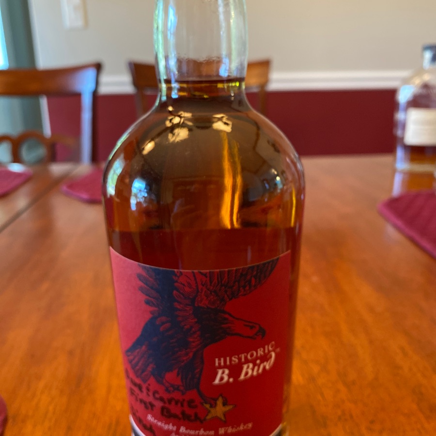 Historic B. Bird Straight Bourbon Whiskey