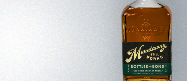 Manatawny Still Works Bottled in Bond Four Grain American Whiskey